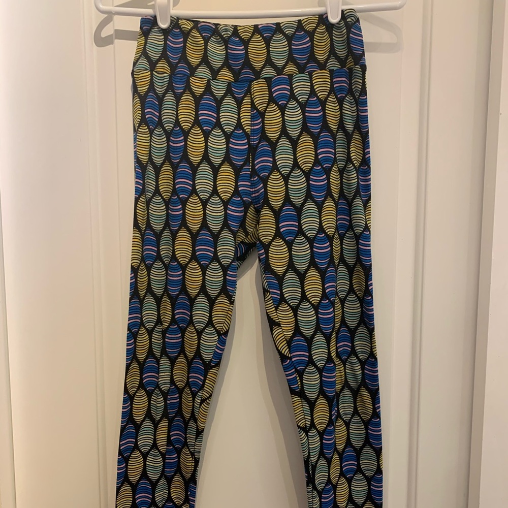 LuLaRoe multicolor print leggings